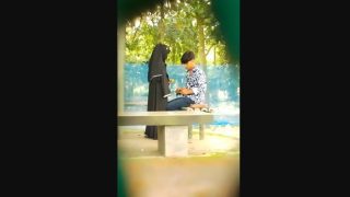 Hijabi Girl Enjoys Outdoor Sex – Riding On Her Love Dick